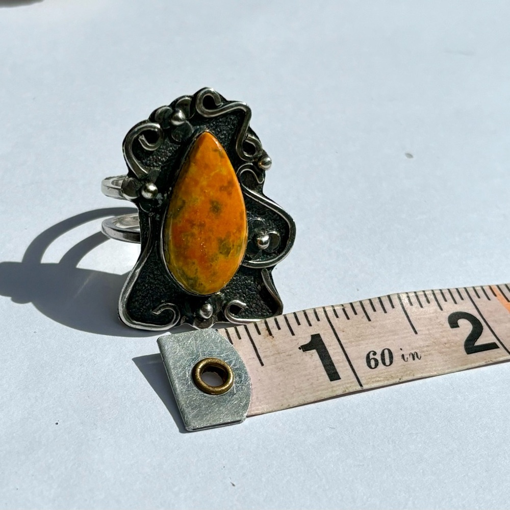 Bumblebee Jasper Ring - Picture 13 of 14